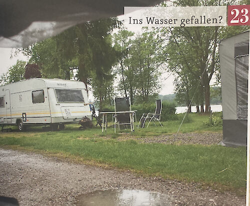 Ins Wasser gefallen?