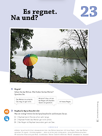 Es regnet. Na und?