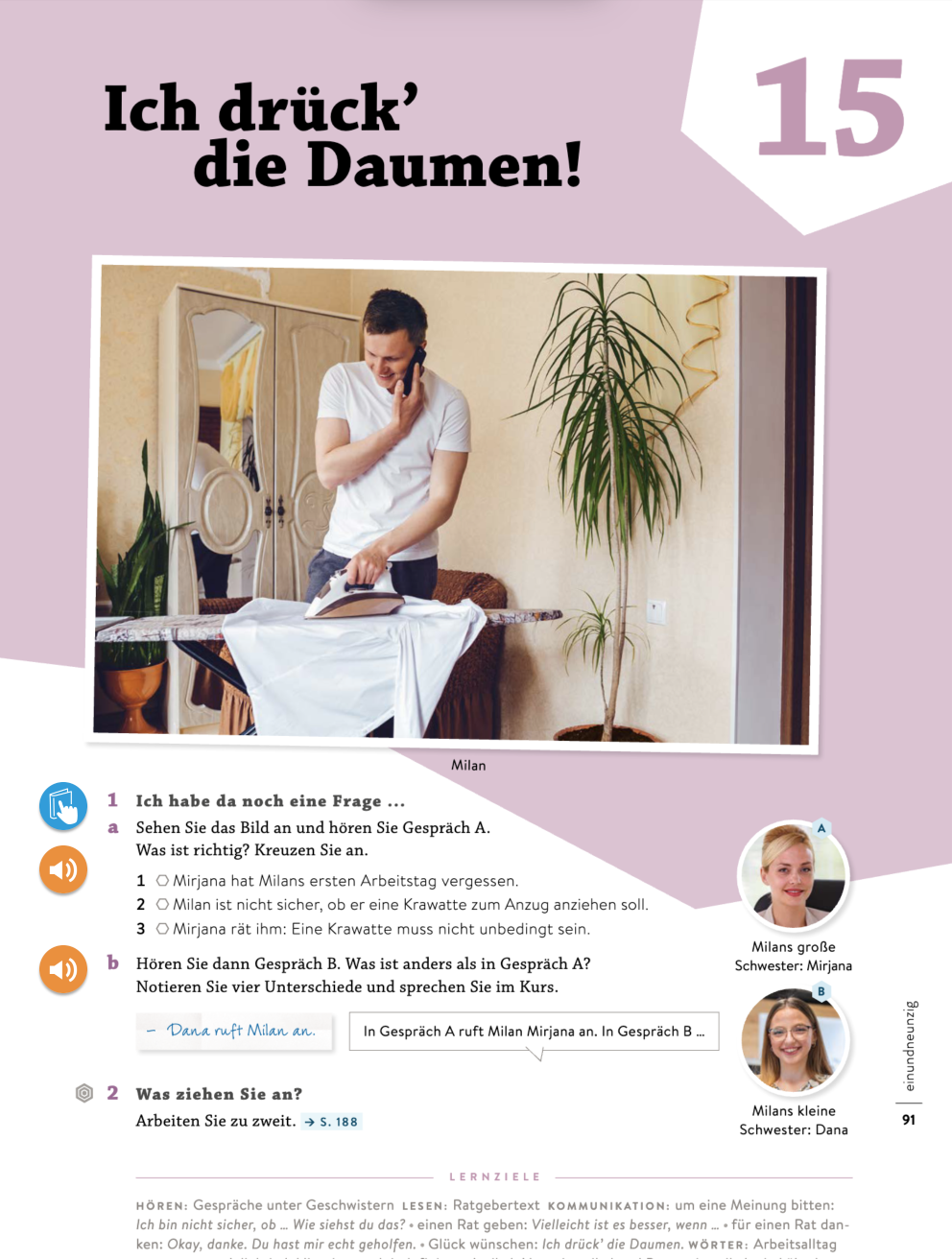 Ich drück' die Daumen!